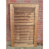 Front view of a Heavy Duty Larch Lap Gate
